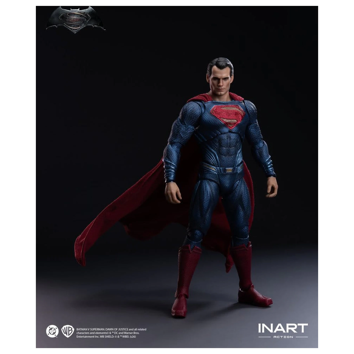 Batman vs Superman: Dawn of Justice akciófigura 1/12 Superman 17 cm termékfotó