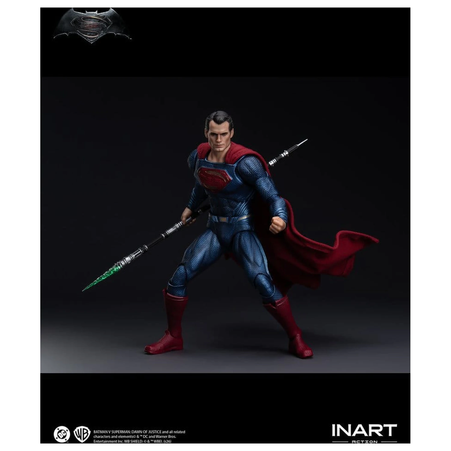 Batman vs Superman: Dawn of Justice akciófigura 1/12 Superman 17 cm termékfotó