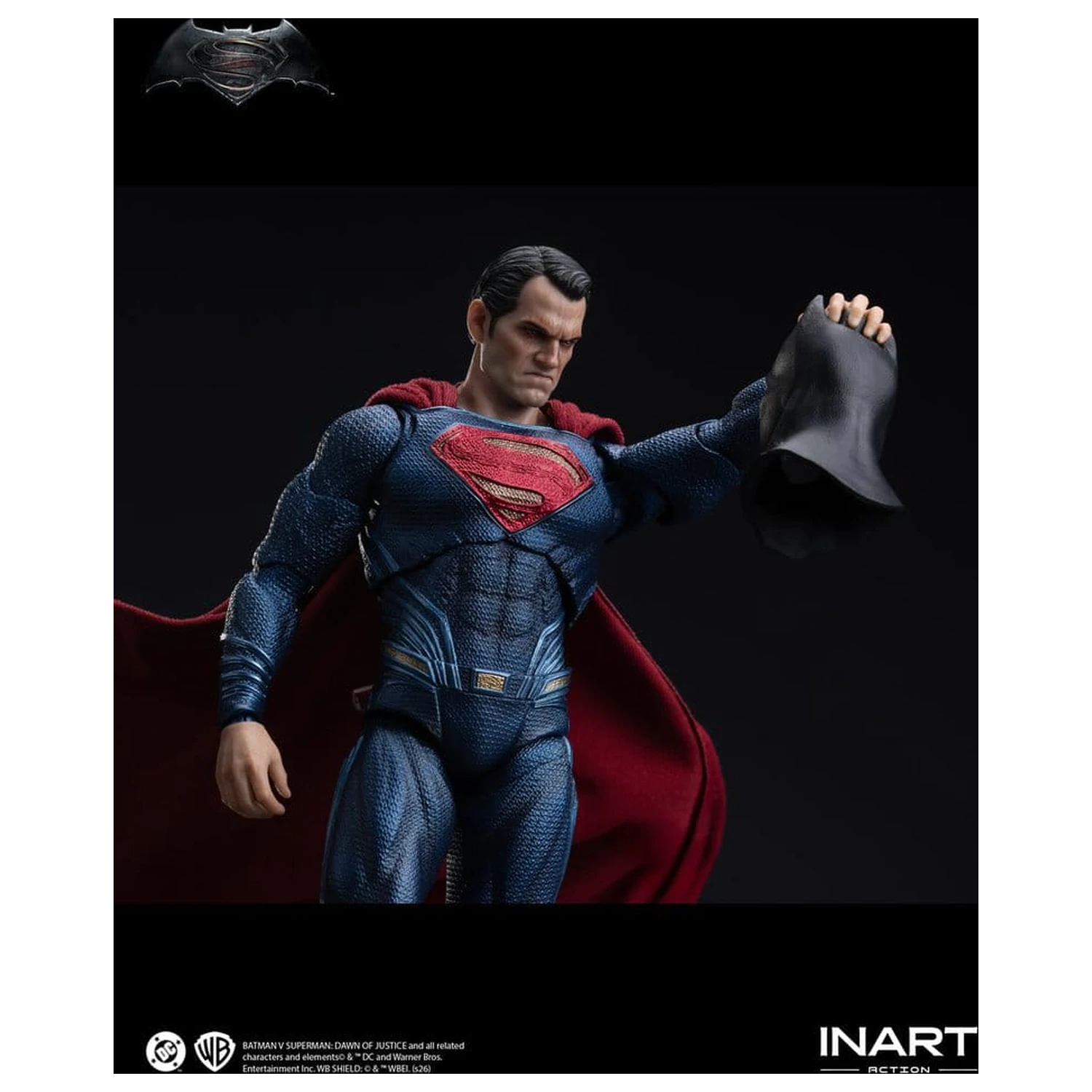 Batman vs Superman: Dawn of Justice akciófigura 1/12 Superman 17 cm termékfotó