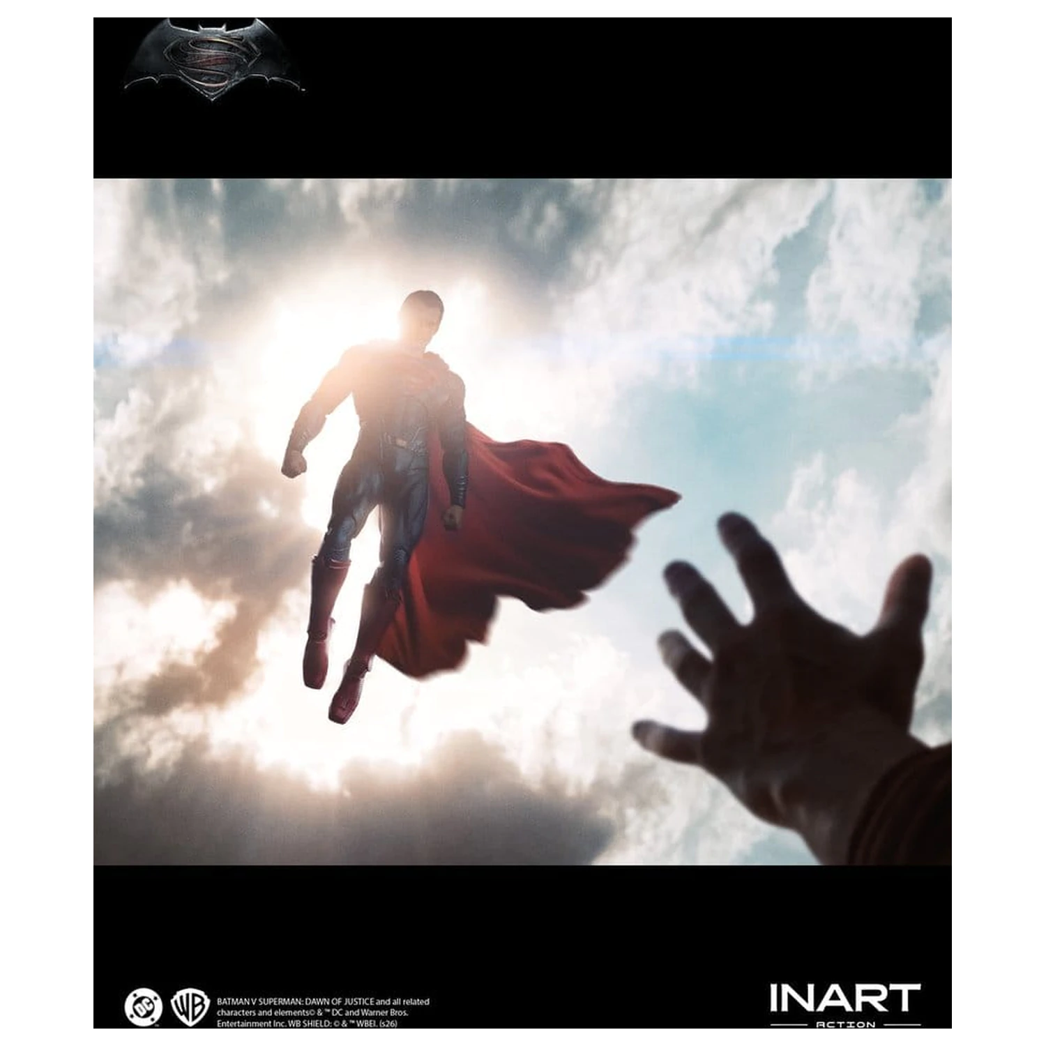 Batman vs Superman: Dawn of Justice akciófigura 1/12 Superman 17 cm termékfotó