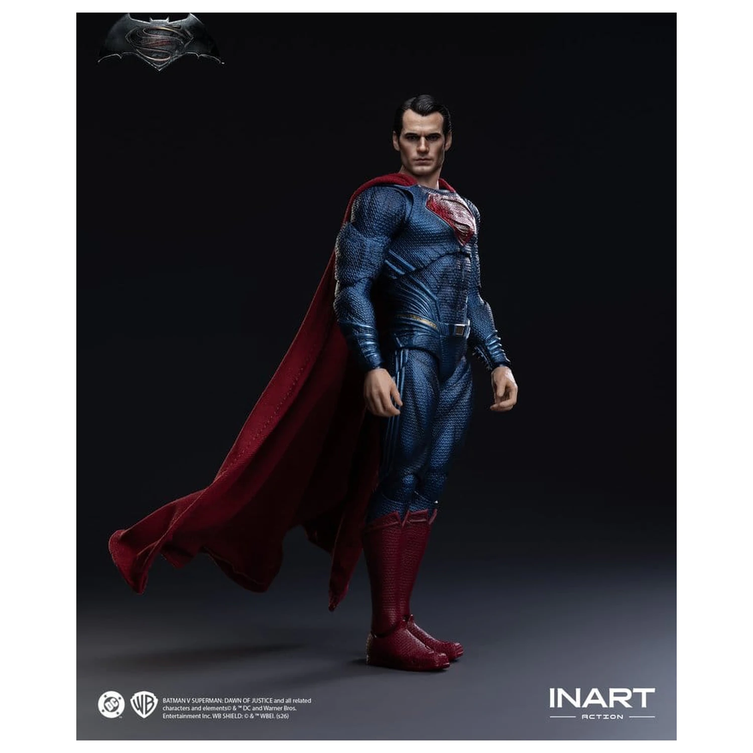 Batman vs Superman: Dawn of Justice akciófigura 1/12 Superman 17 cm termékfotó
