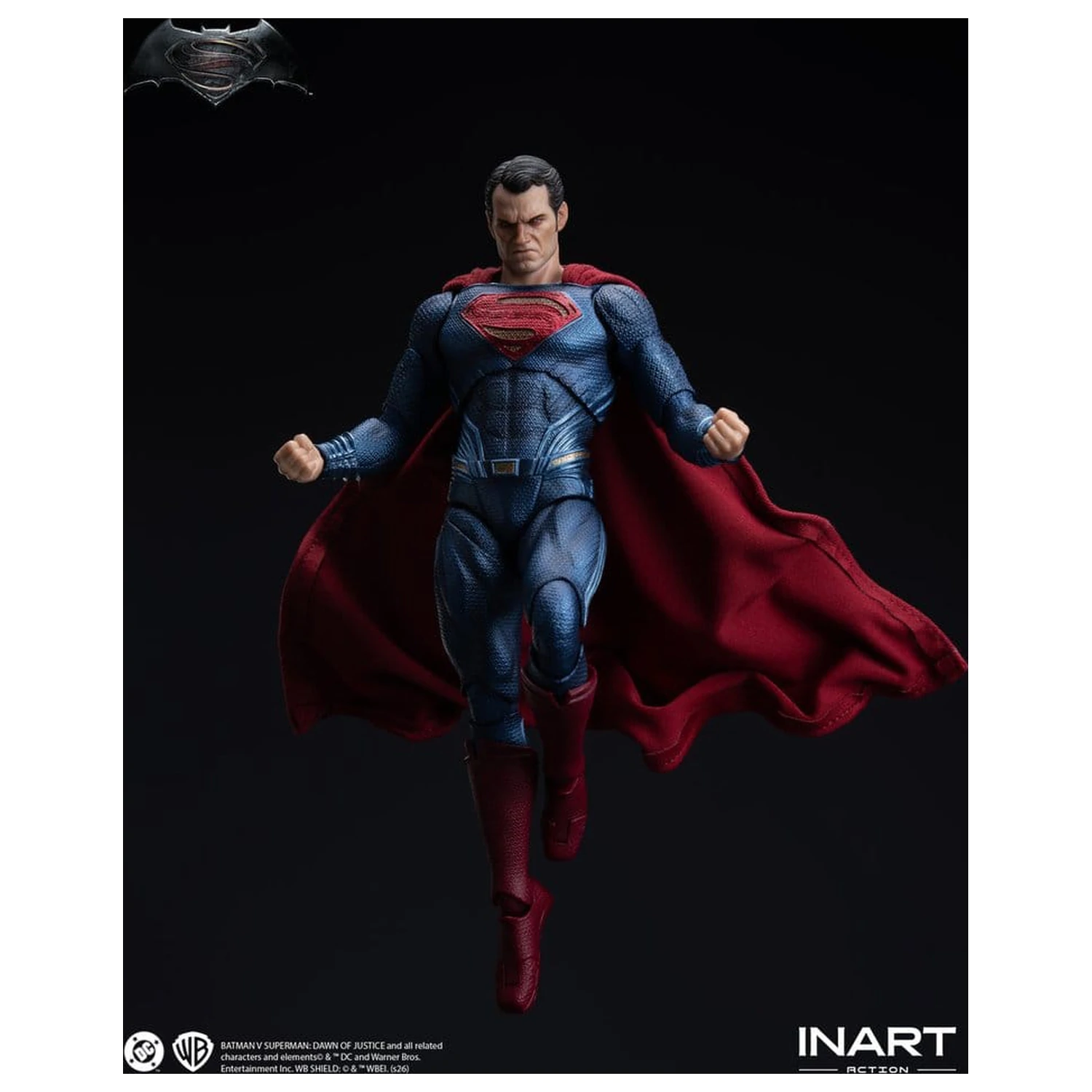Batman vs Superman: Dawn of Justice akciófigura 1/12 Superman 17 cm termékfotó