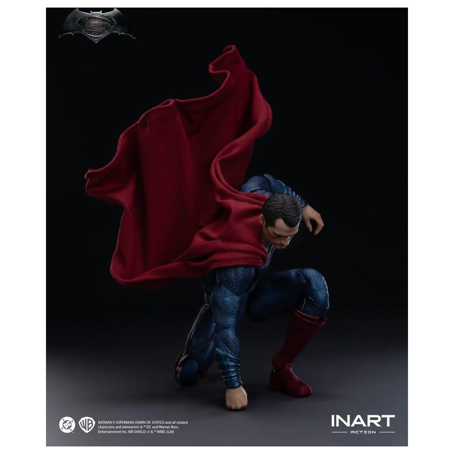 Batman vs Superman: Dawn of Justice akciófigura 1/12 Superman 17 cm termékfotó