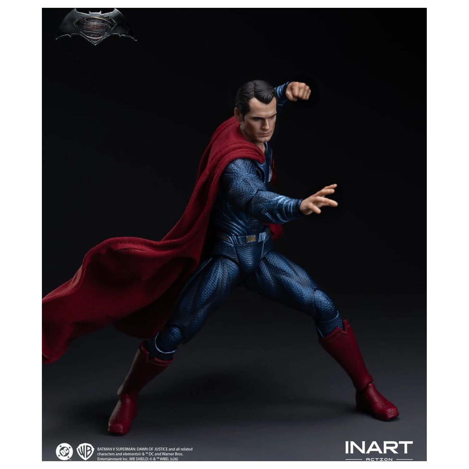 Batman vs Superman: Dawn of Justice akciófigura 1/12 Superman 17 cm termékfotó