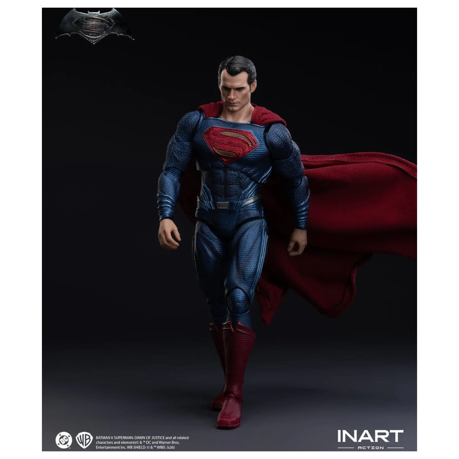Batman vs Superman: Dawn of Justice akciófigura 1/12 Superman 17 cm termékfotó