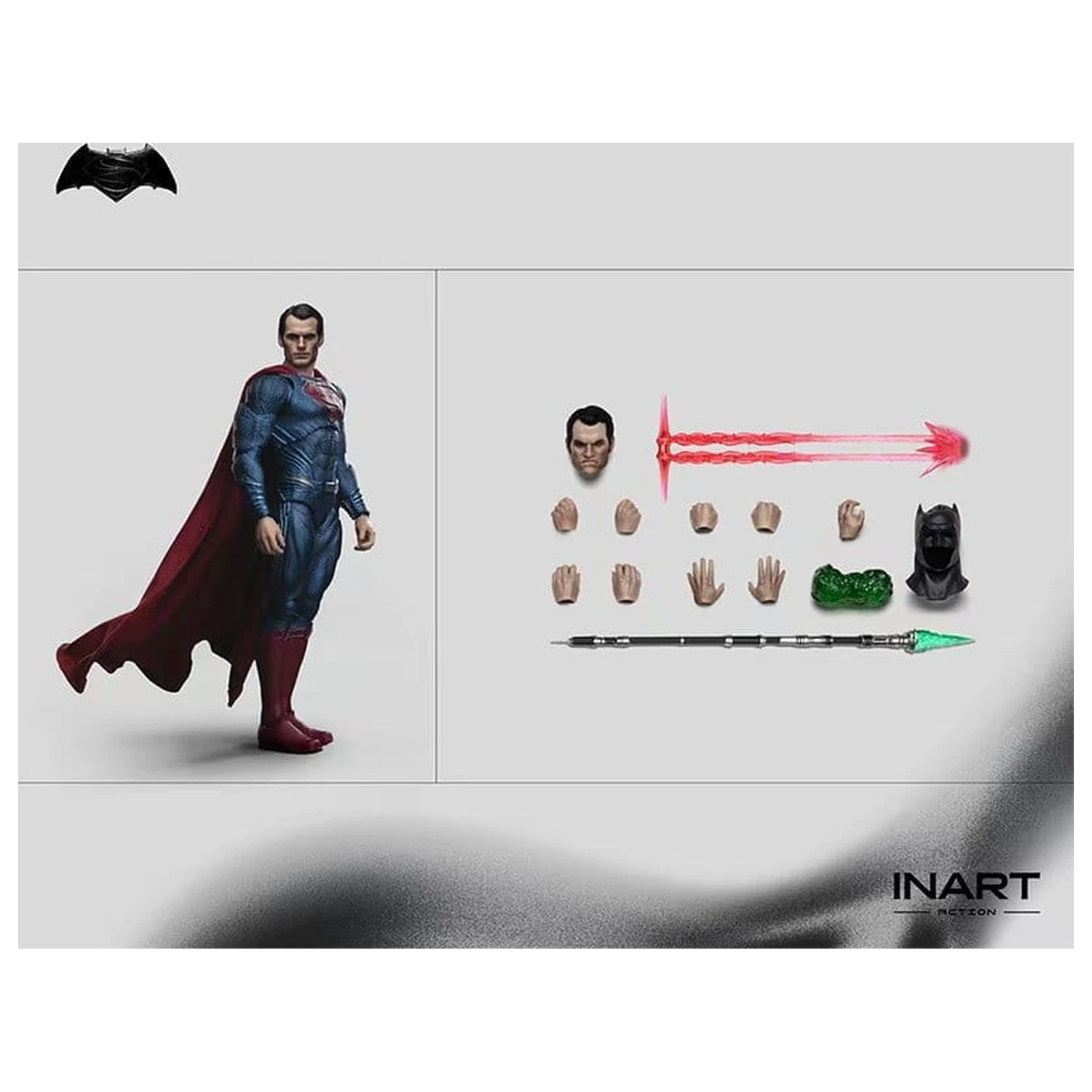 Batman vs Superman: Dawn of Justice akciófigura 1/12 Superman 17 cm termékfotó