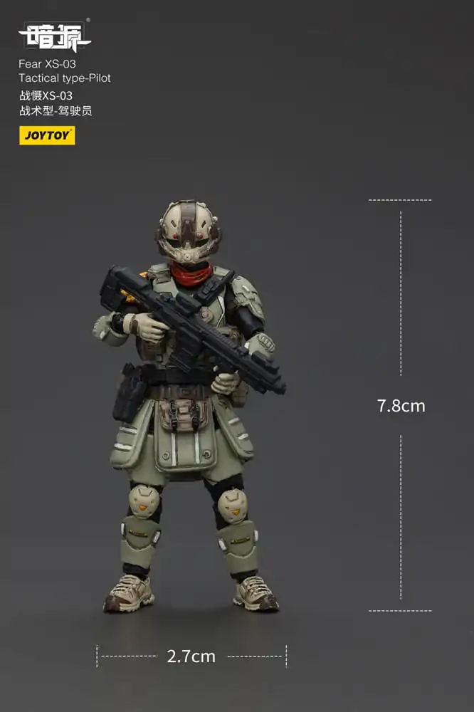 Battle For the Stars Fear XS-03 Tactical type-Pilot akciófigura 12 cm termékfotó