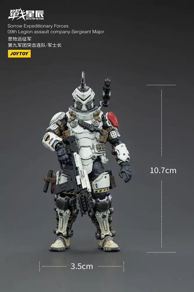 Battle For the Stars Sorrow Expeditionary Forces 09th Legion Assault Company-Sergeant Major akciófigura 12 cm termékfotó