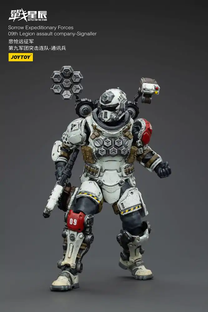 Battle For the Stars Sorrow Expeditionary Forces 09th Legion Assault Company-Signaller akciófigura 12 cm termékfotó