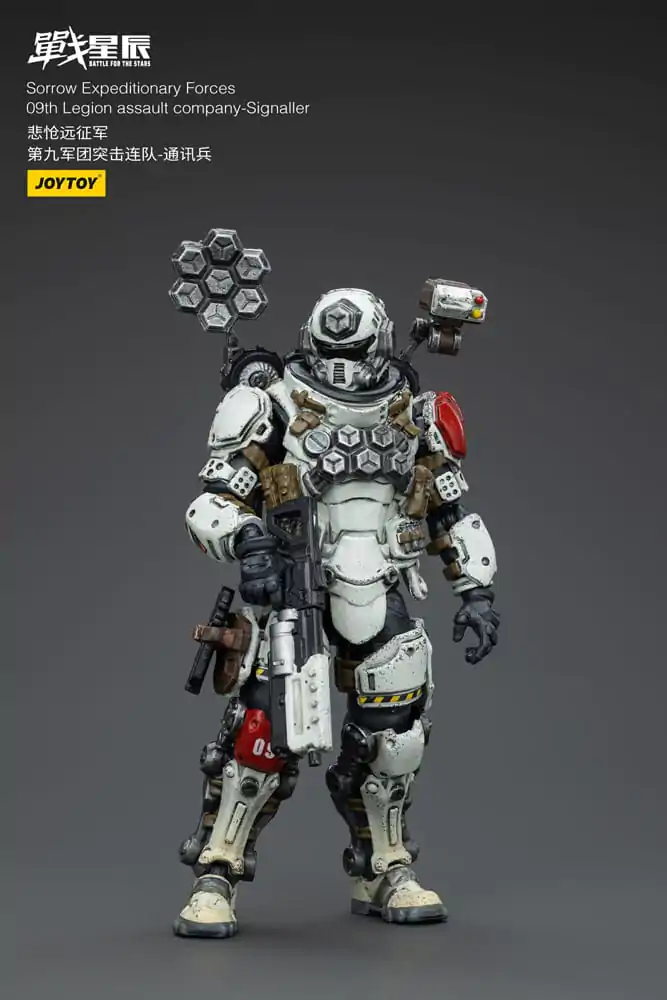 Battle For the Stars Sorrow Expeditionary Forces 09th Legion Assault Company-Signaller akciófigura 12 cm termékfotó