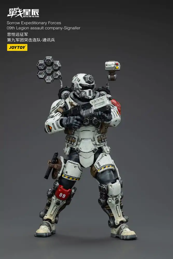 Battle For the Stars Sorrow Expeditionary Forces 09th Legion Assault Company-Signaller akciófigura 12 cm termékfotó