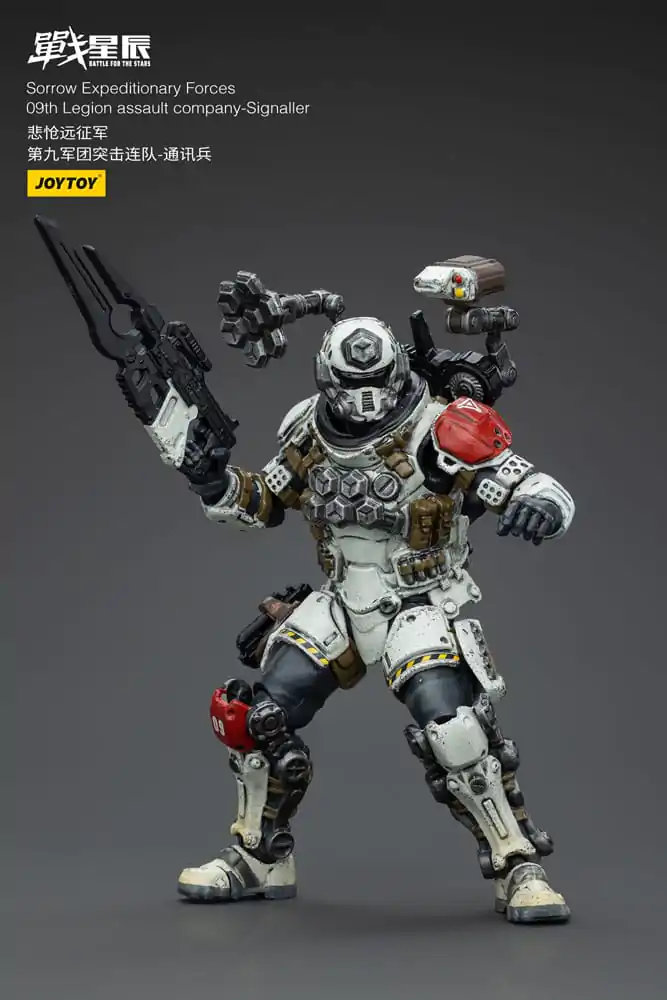 Battle For the Stars Sorrow Expeditionary Forces 09th Legion Assault Company-Signaller akciófigura 12 cm termékfotó