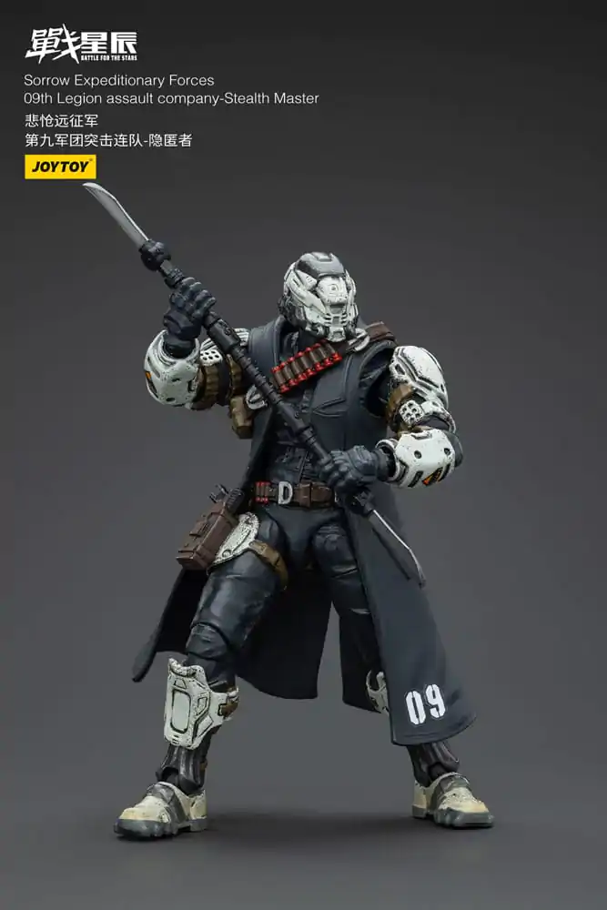 Battle For the Stars Sorrow Expeditionary Forces 09th Legion Assault Company-Signaller akciófigura 12 cm termékfotó