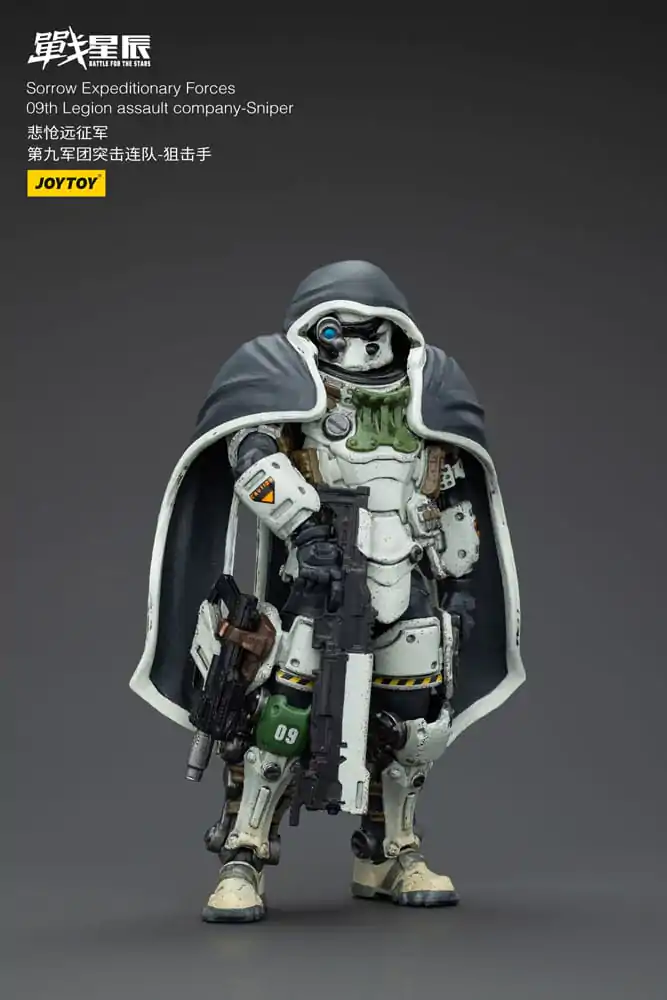 Battle For the Stars Sorrow Expeditionary Forces 09th Legion Assault Company-Sniper akciófigura 12 cm termékfotó