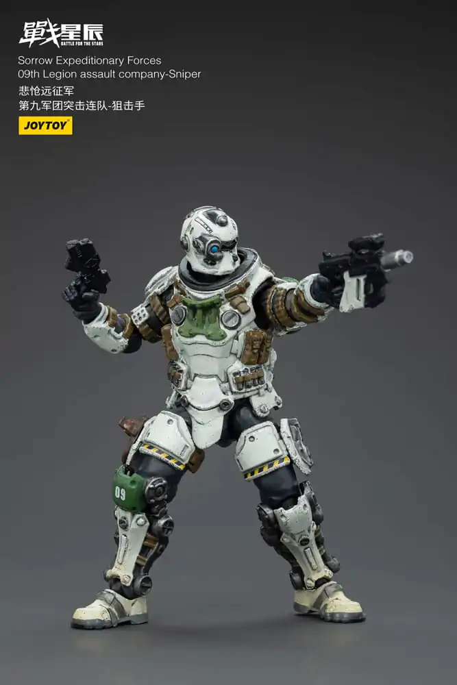 Battle For the Stars Sorrow Expeditionary Forces 09th Legion Assault Company-Sniper akciófigura 12 cm termékfotó