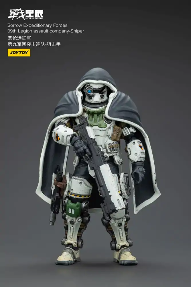 Battle For the Stars Sorrow Expeditionary Forces 09th Legion Assault Company-Sniper akciófigura 12 cm termékfotó