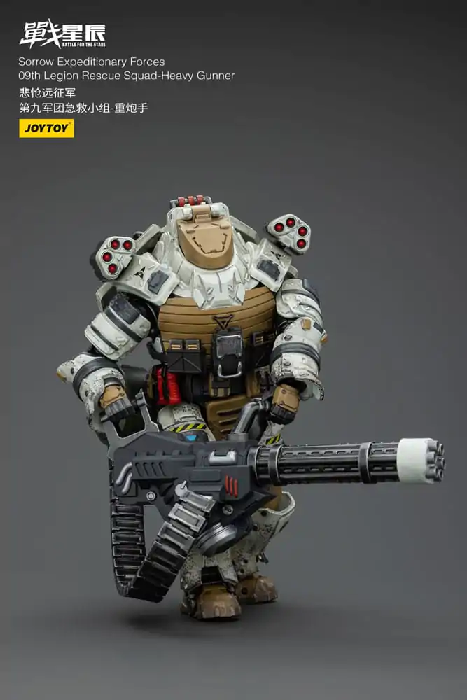 Battle For the Stars Sorrow Expeditionary Forces 09th Legion Rescue Squad-Heavy Gunner akciófigura 16 cm termékfotó