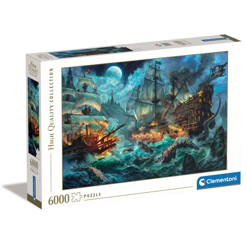 Battle of the Pirates puzzle 6000db-os termékfotó