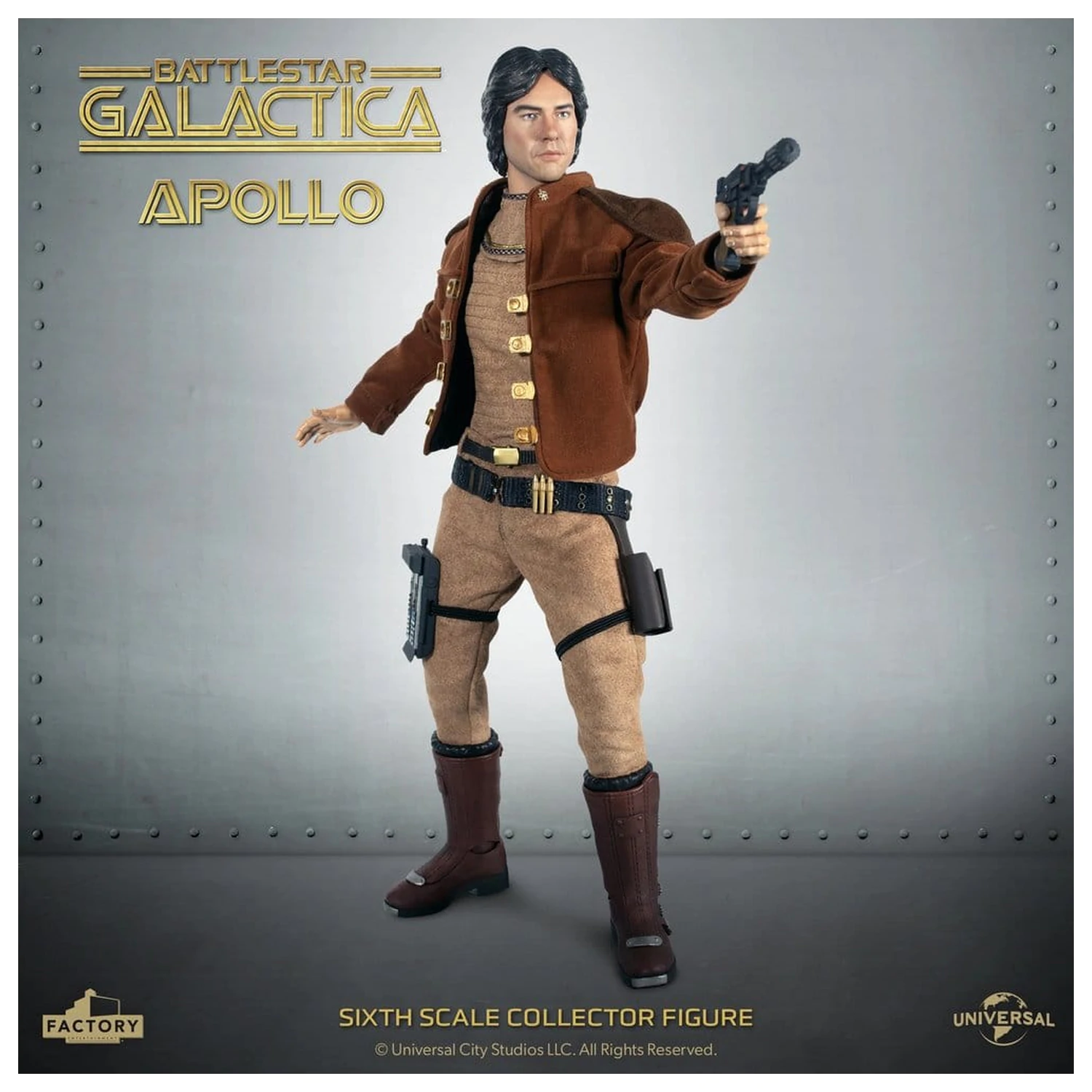 Battlestar Galactica 1/6 Captain Apollo akciófigura 15 cm termékfotó