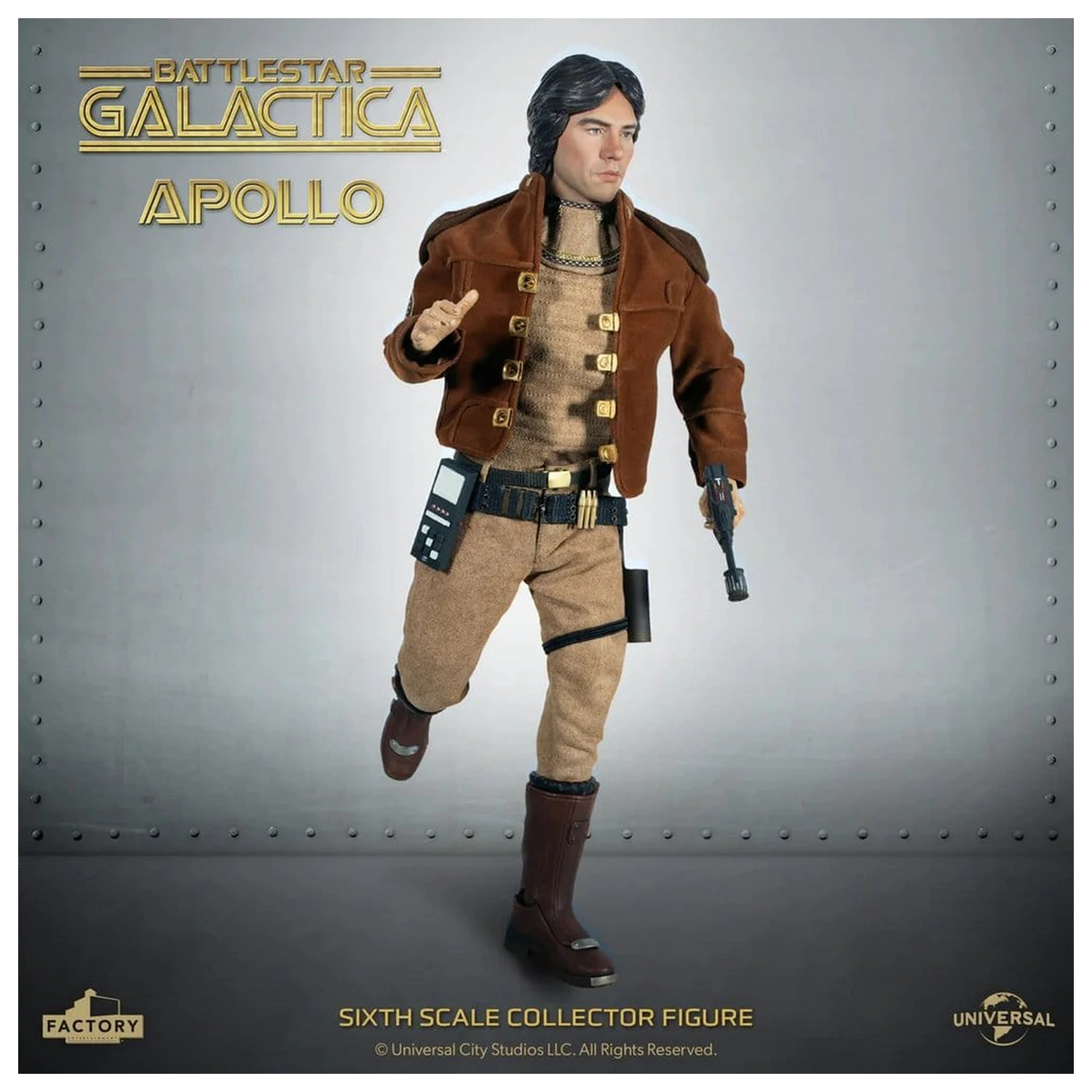 Battlestar Galactica 1/6 Captain Apollo akciófigura 15 cm termékfotó