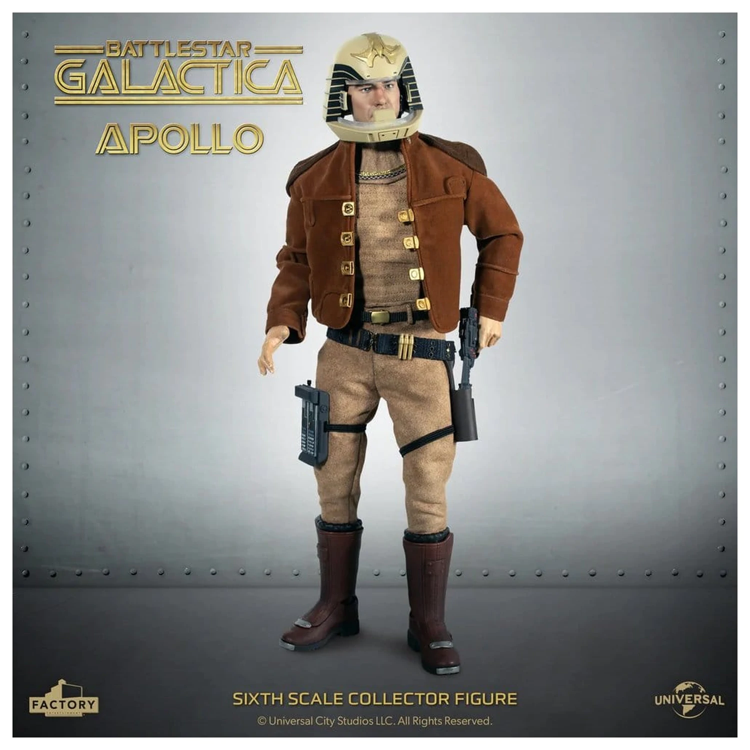 Battlestar Galactica 1/6 Captain Apollo akciófigura 15 cm termékfotó