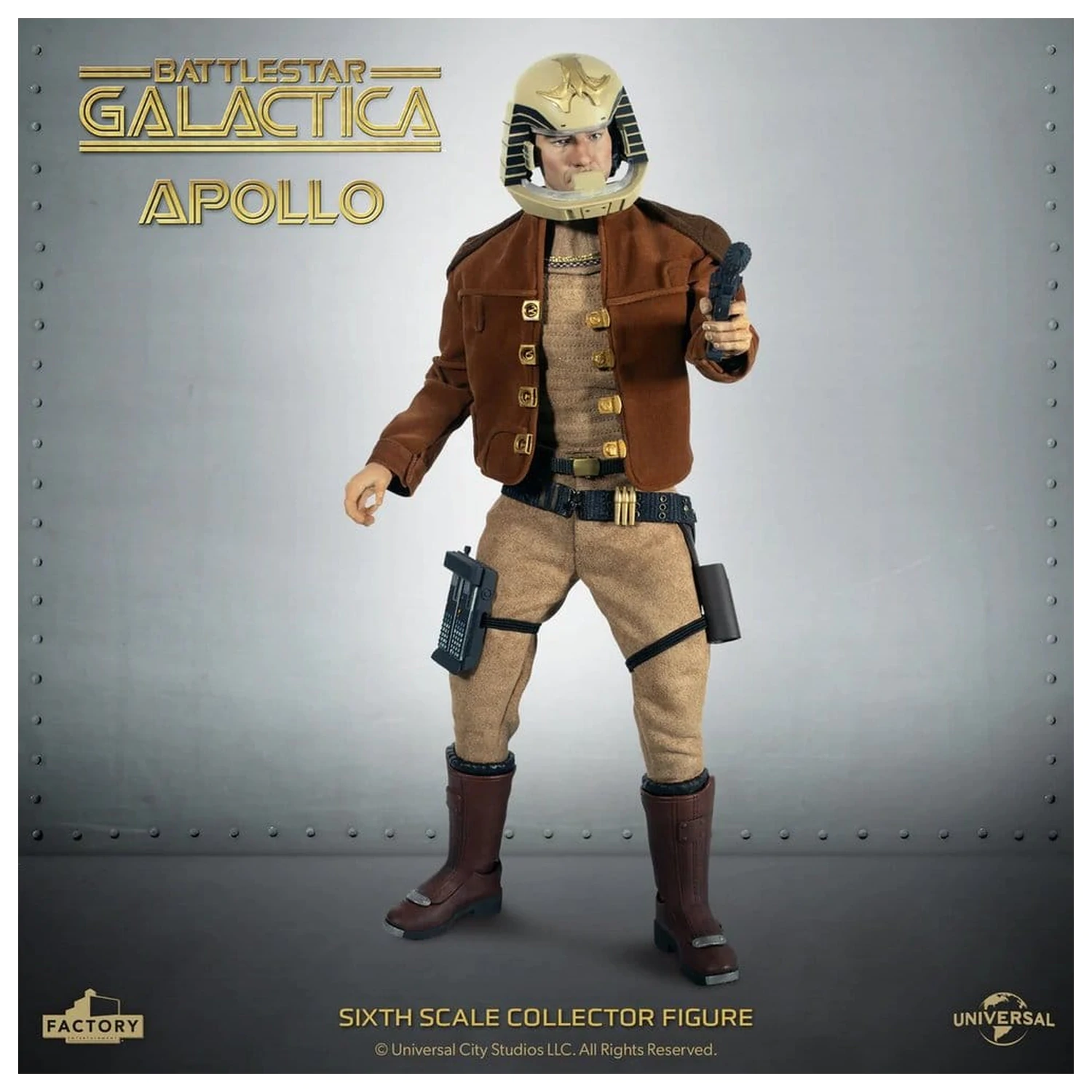 Battlestar Galactica 1/6 Captain Apollo akciófigura 15 cm termékfotó