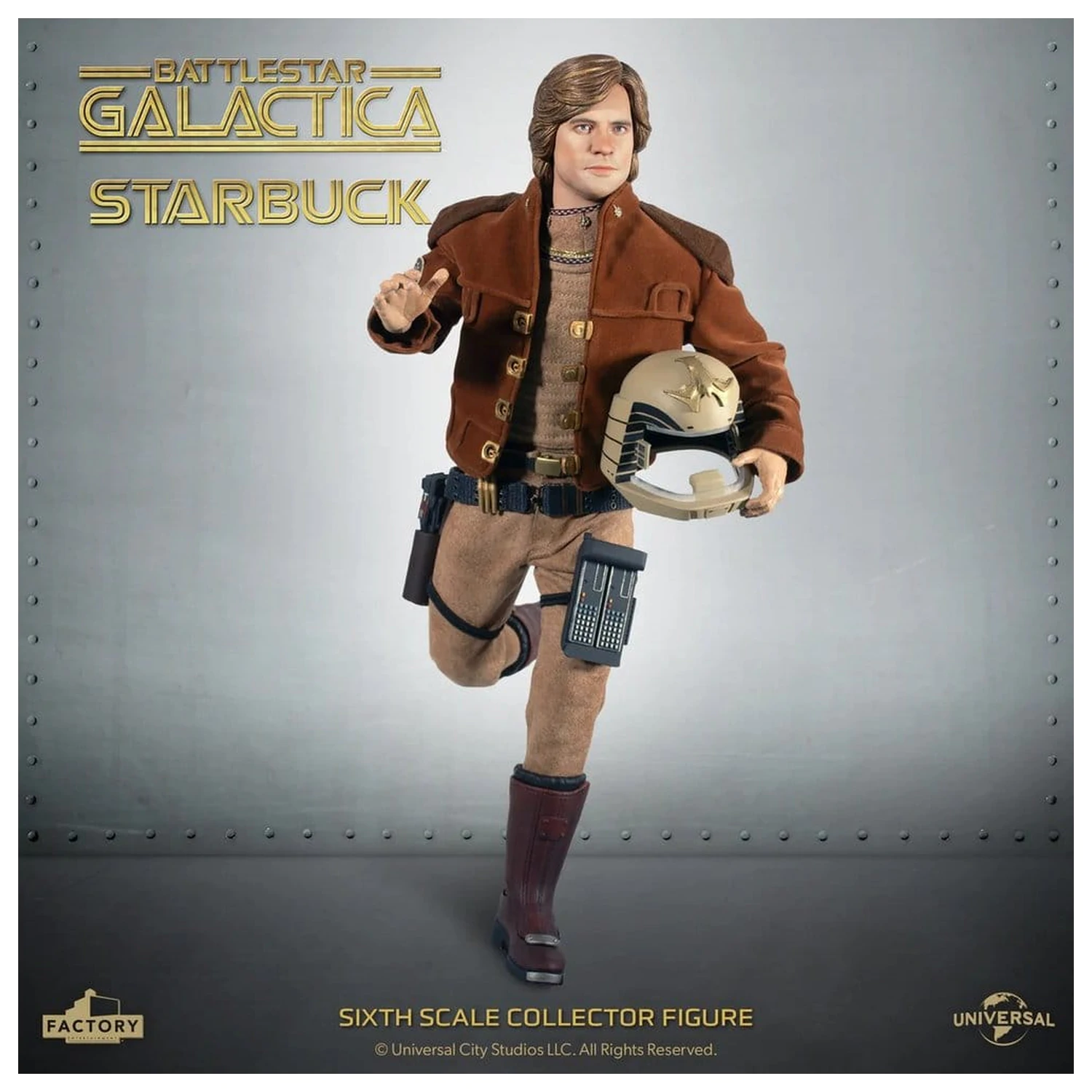 Battlestar Galactica 1/6 Lieutenant Starbuck akciófigura 15 cm termékfotó