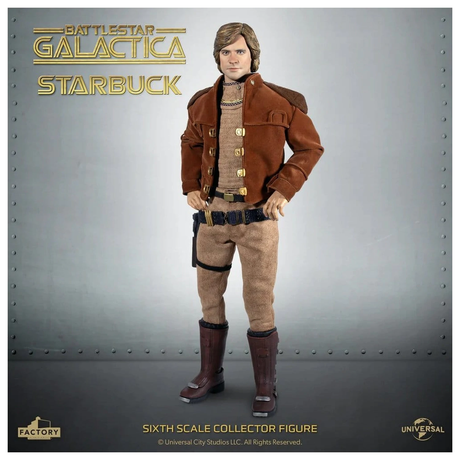 Battlestar Galactica 1/6 Lieutenant Starbuck akciófigura 15 cm termékfotó