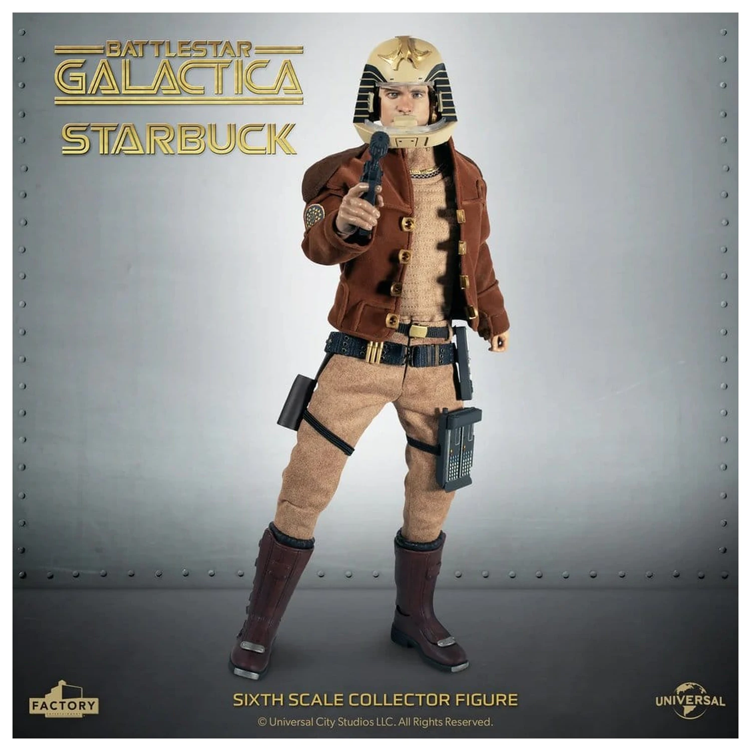 Battlestar Galactica 1/6 Lieutenant Starbuck akciófigura 15 cm termékfotó