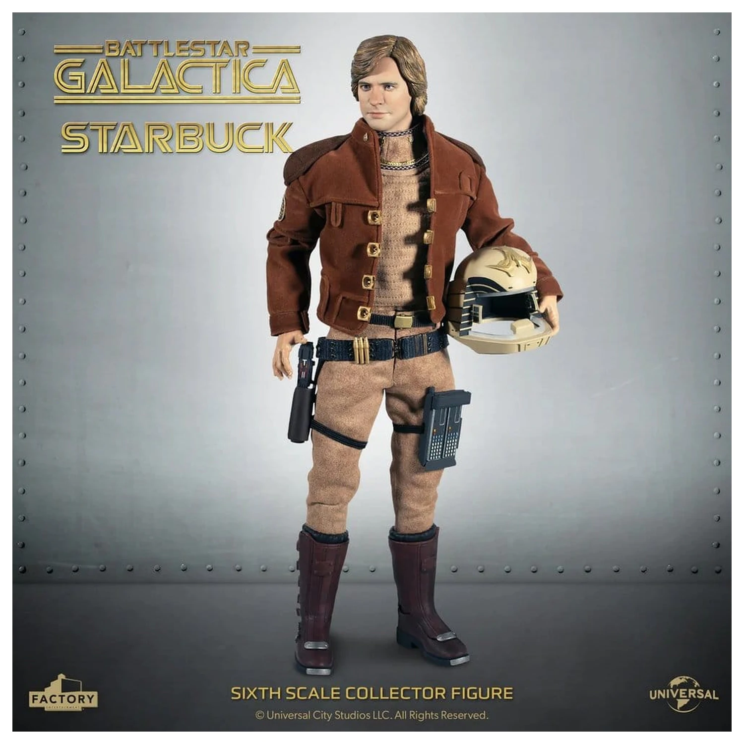 Battlestar Galactica 1/6 Lieutenant Starbuck akciófigura 15 cm termékfotó
