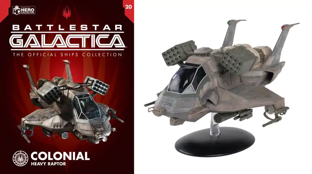 Battlestar Galactica Diecast Mini replikasBattlestar Valkyrie 27 cm termékfotó