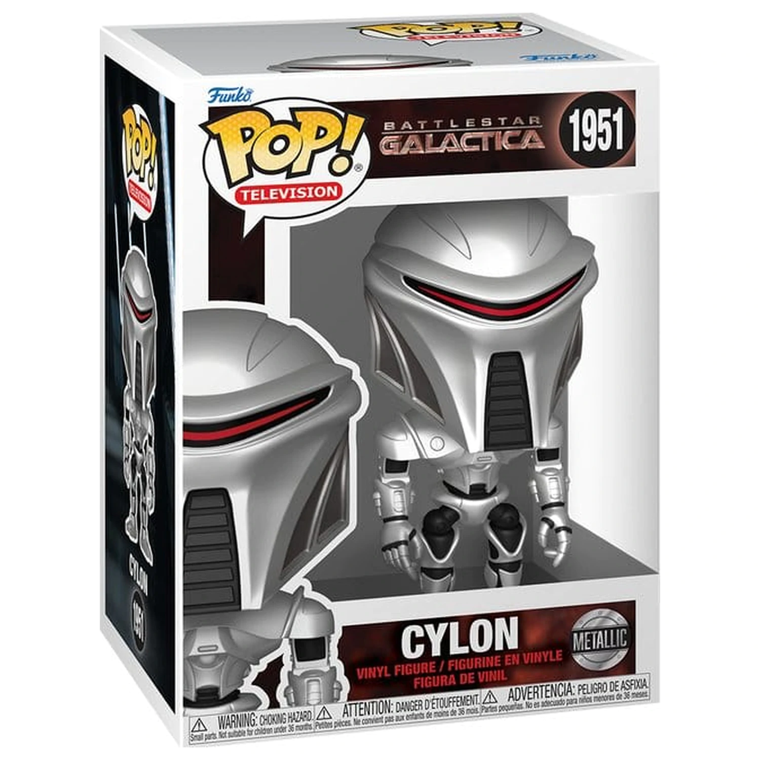 Battlestar Galactica Funko POP! Television Vinyl figura Cylon(MT) 9 cm termékfotó