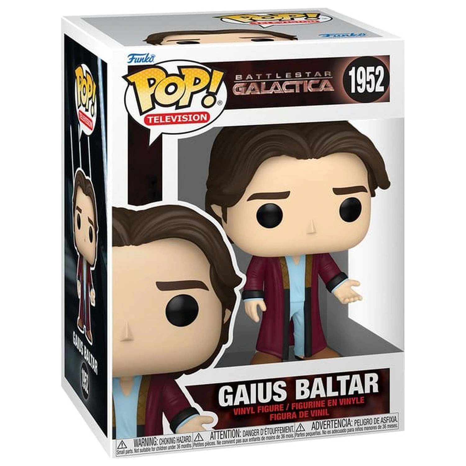 Battlestar Galactica Funko POP! Television Vinyl figura Gaius Baltar 9 cm termékfotó