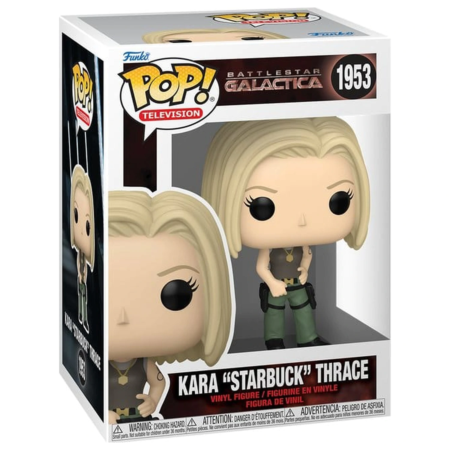 Battlestar Galactica Funko POP! Television Vinyl figura Kara Thrace 9 cm termékfotó