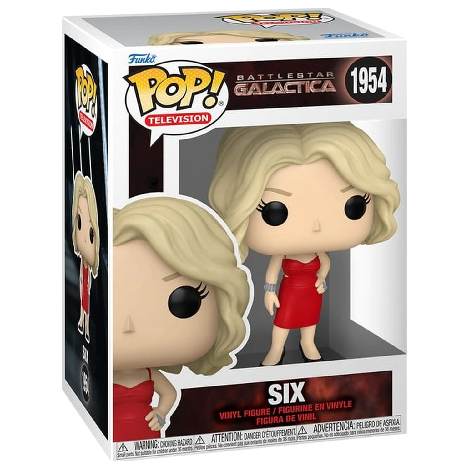 Battlestar Galactica Funko POP! Television Vinyl figura Six 9 cm termékfotó