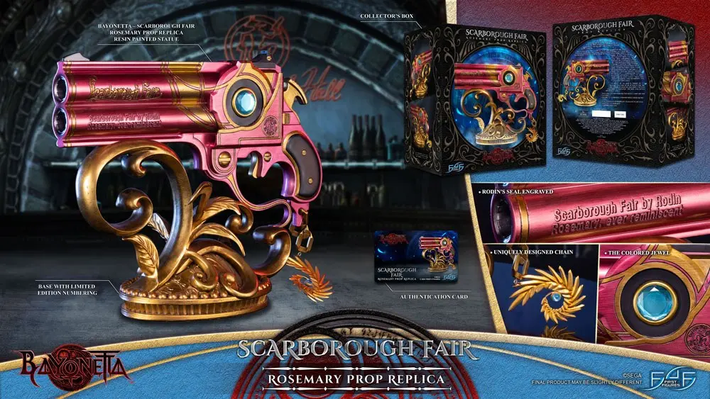 Bayonetta Life-Size Rosemary Scarborough Fair replika 32 cm termékfotó