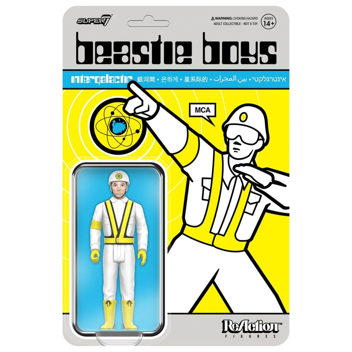 Beastie Boys ReAction akciófigura Wave 04 MCA (Intergalactic Crossing Guard) termékfotó