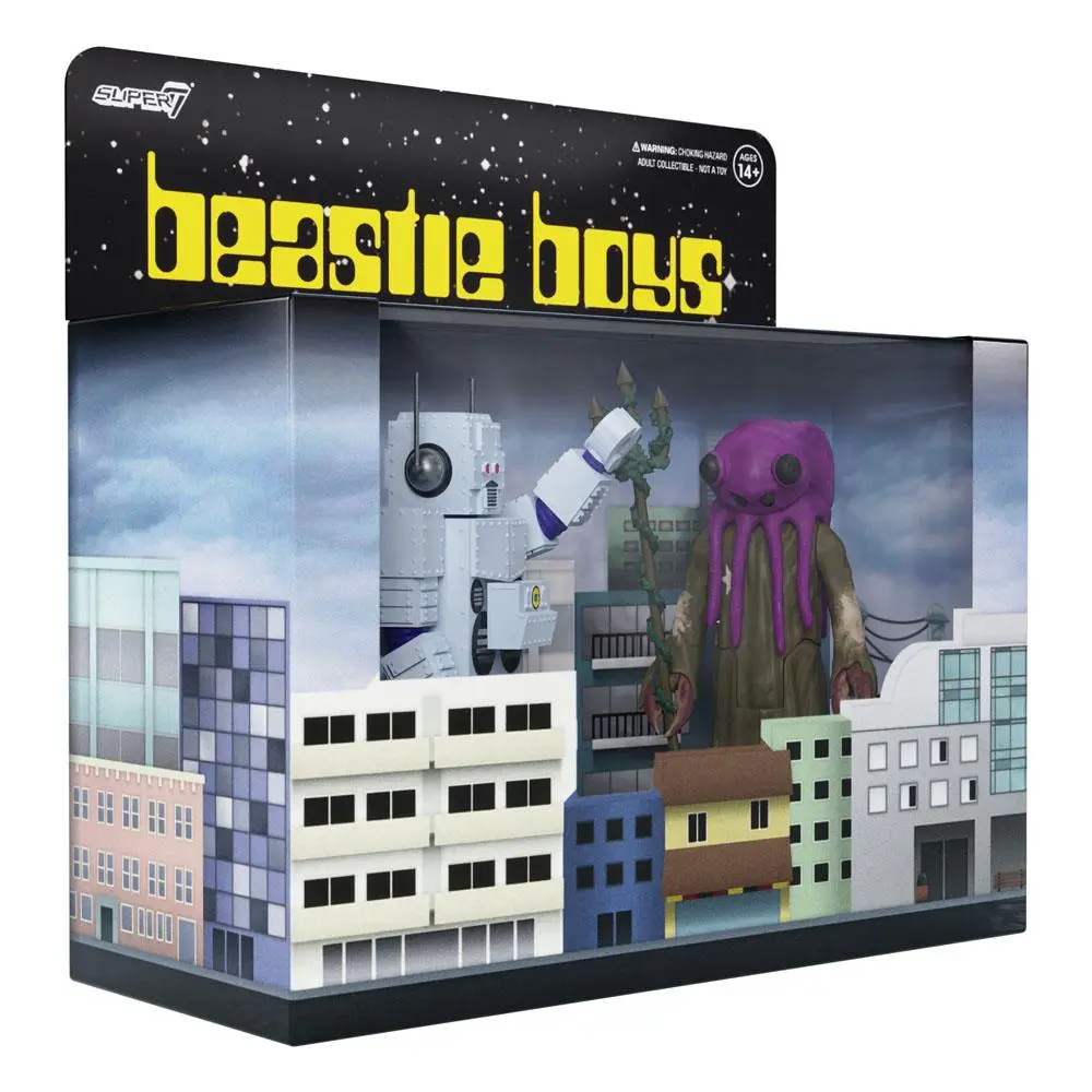 Beastie Boys ReAction Beastie Boys Intergalactic 2 db-os akciófigura csomag 10 cm termékfotó