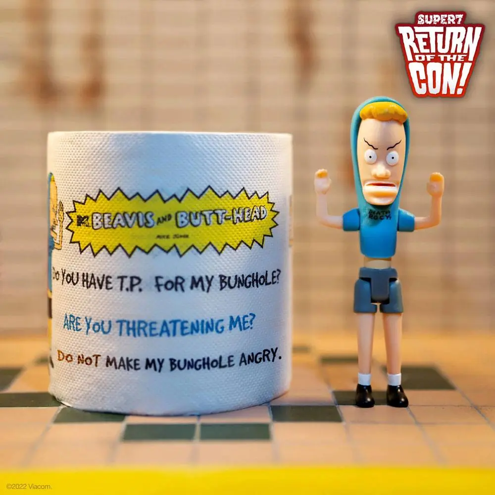 Beavis & Butt-Head ReAction Cornholio Box Set with TP SDCC22 akciófigura 10 cm termékfotó