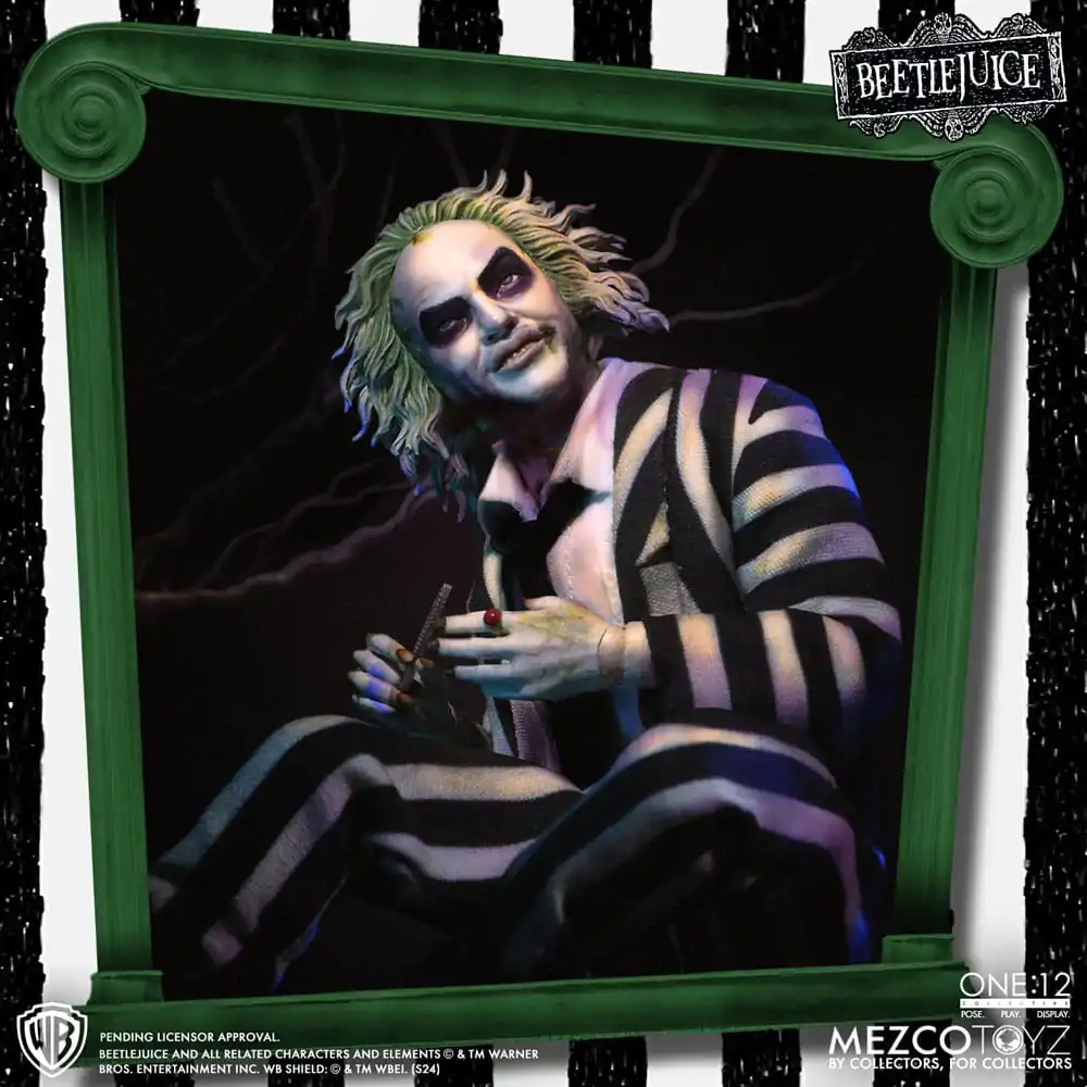 Beetlejuice Actionfigur 1/12 Beetlejuice Deluxe Edition 18 cm termékfotó