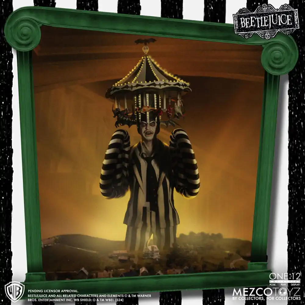 Beetlejuice Actionfigur 1/12 Beetlejuice Deluxe Edition 18 cm termékfotó