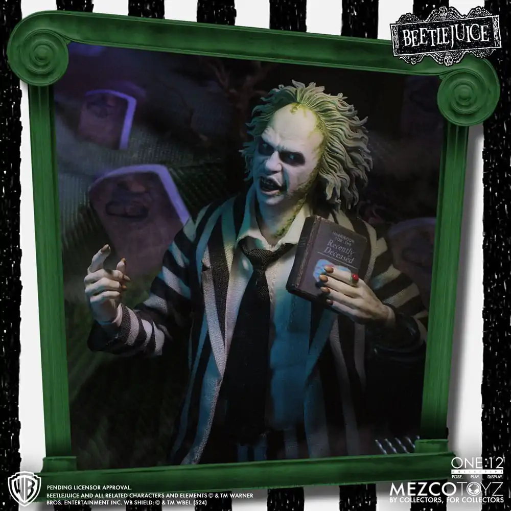 Beetlejuice Actionfigur 1/12 Beetlejuice Deluxe Edition 18 cm termékfotó