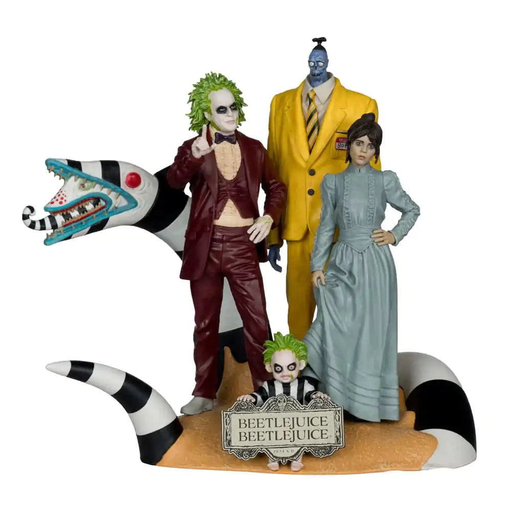 Beetlejuice Beetlejuice Movie Maniacs 4db-os PVC szobor figura csomag 15 cm termékfotó