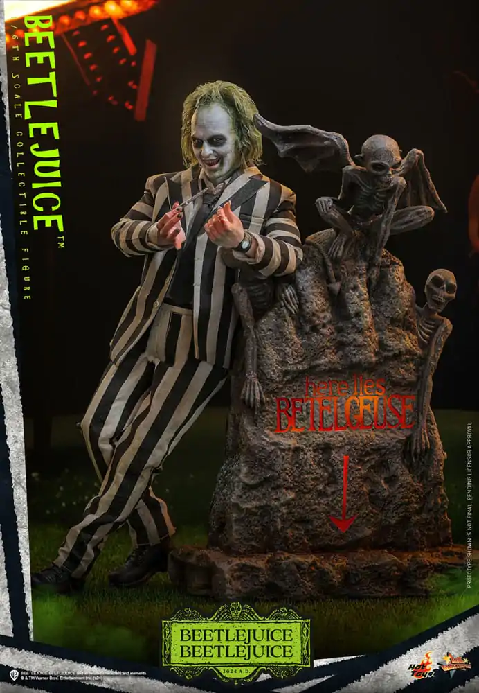 Beetlejuice Beetlejuice Movie Masterpiece Actionfigur 1/6 Beetlejuice 30 cm termékfotó