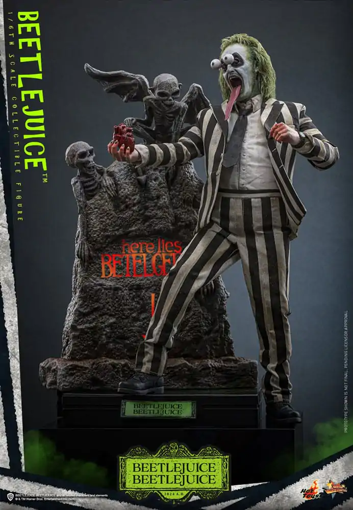 Beetlejuice Beetlejuice Movie Masterpiece Actionfigur 1/6 Beetlejuice 30 cm termékfotó