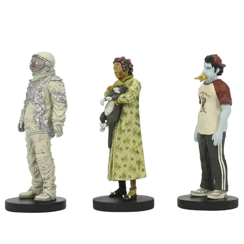 Beetlejuice Beetlejuice Waiting Room Cat Lady, Space Man & Hot Dog Champion 3-er Pack Figuren 10cm termékfotó