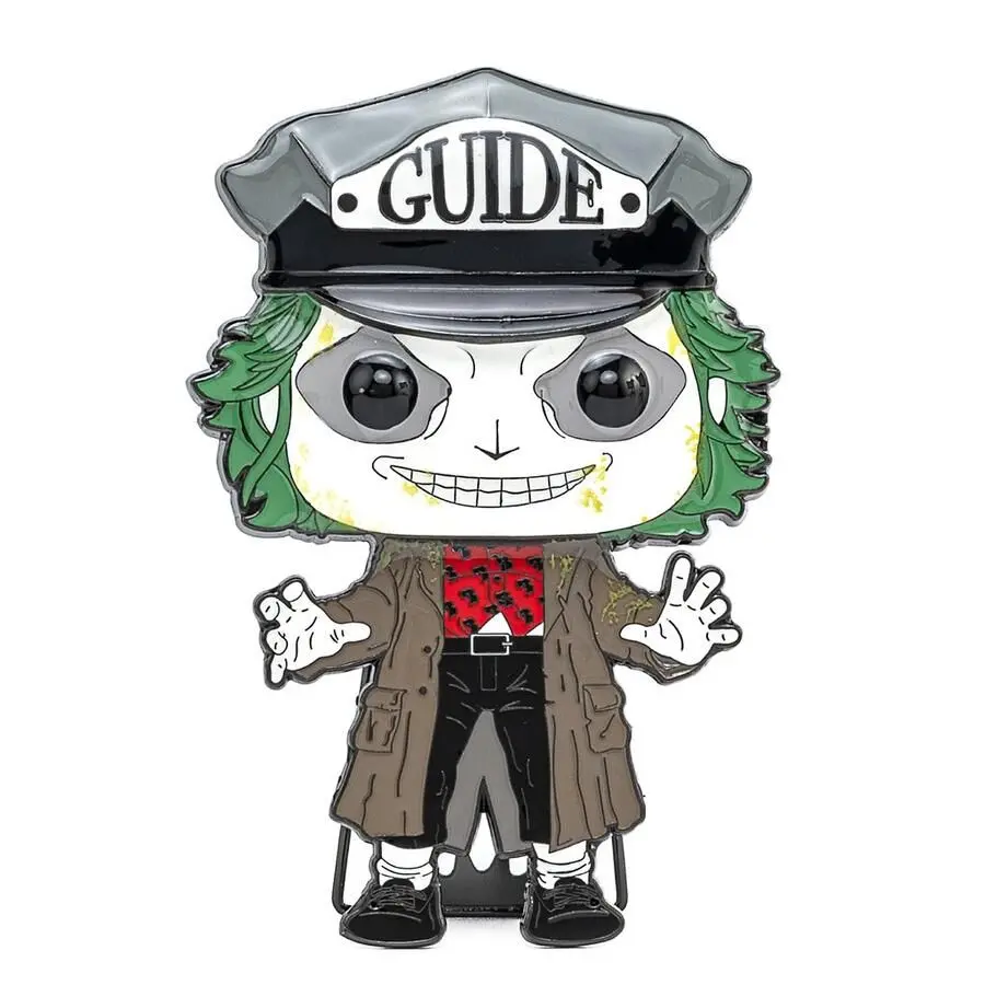 Beetlejuice Big Enamel POP kitűző 10cm termékfotó