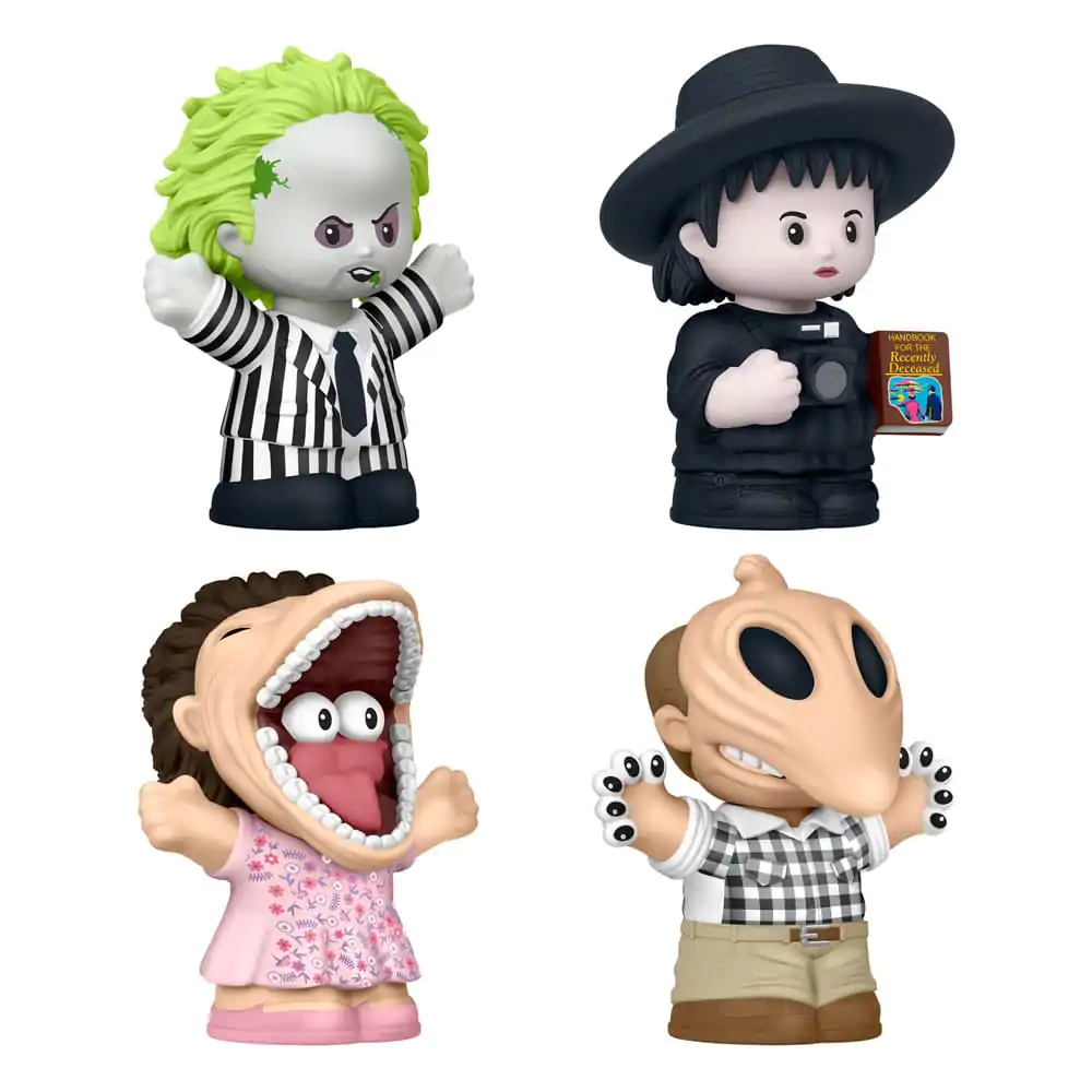 Beetlejuice Fisher-Price Little People Collector 4 db-os Mini figura csomag 7 cm termékfotó