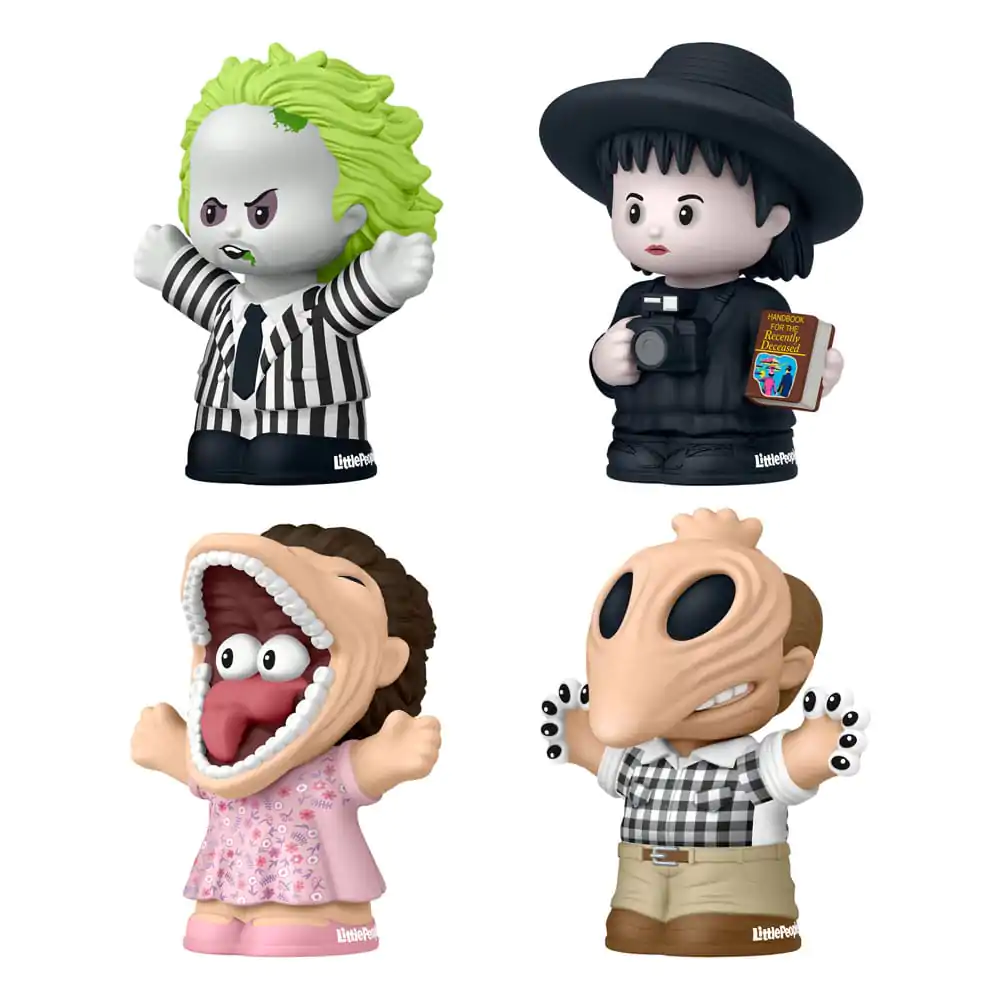 Beetlejuice Fisher-Price Little People Collector 4 db-os Mini figura csomag 7 cm termékfotó