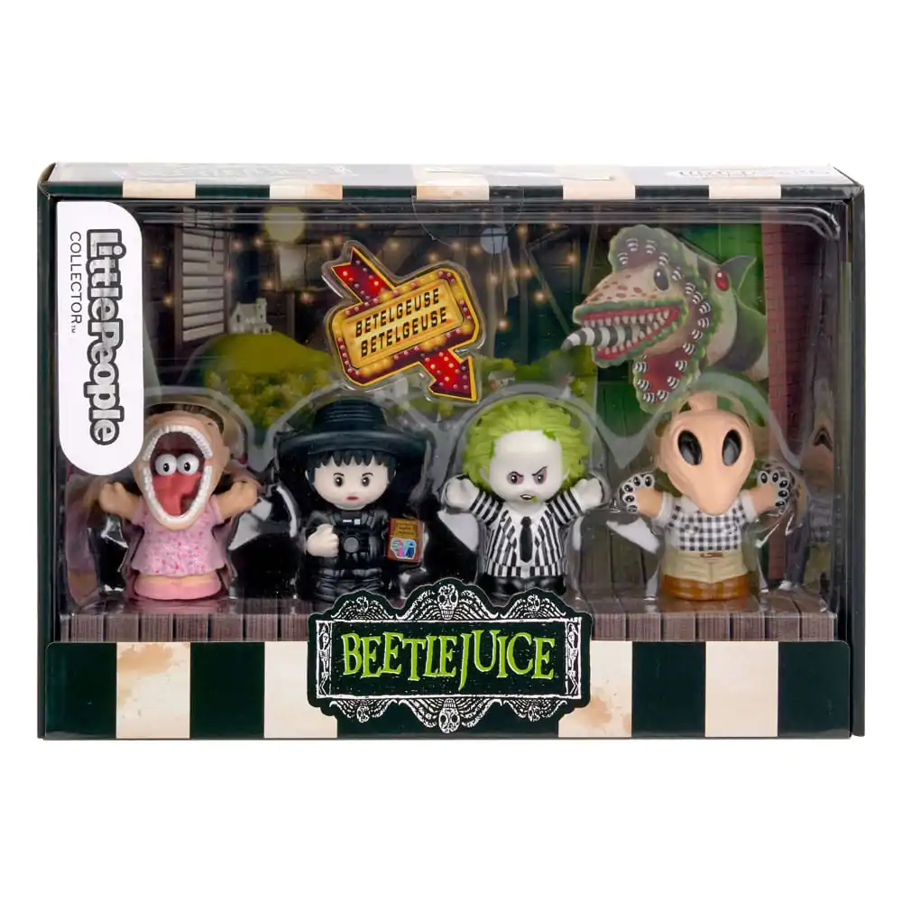 Beetlejuice Fisher-Price Little People Collector 4 db-os Mini figura csomag 7 cm termékfotó